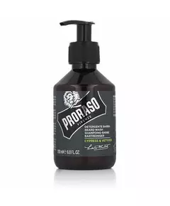 Шампунь для бороди Proraso CYPRESS & VETYVER, 200 мл