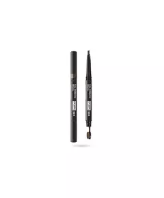 Кремовий олівець для брів зі щіточкою 2-в-1 Pupa Full Paraben-Free Definer 004 Extra Dark, 0,2 г