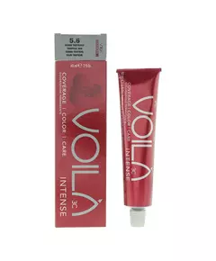 Стійка фарба для волосся Intercosmo Voila 3C Intense 5.6 Tropical Red, 60 мл