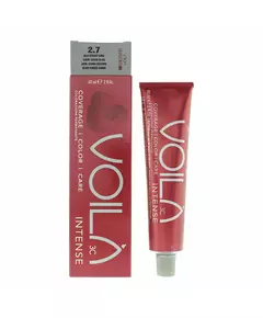 Стійка фарба для волосся Intercosmo Voila 3C Intense Aqua, 60 мл