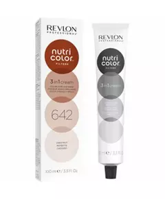 Стойкая краска для волос Revlon Nutri Color 642 Brown, 100 мл