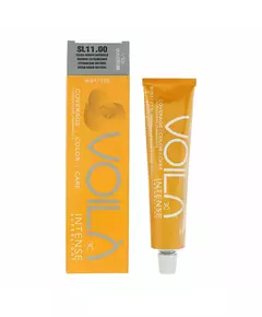 Стойкая краска для волос Intercosmo Voila 3C Intense Superlight 11 Natural Extra Blonde, 60 мл