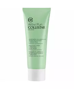 Очищувальна глиняна маска для обличчя Collistar Attivi Puri Salicylic Acid, 75 мл