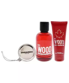 Набір туалетної води для жінок Dsquared2 Red Wood Silver, 100 мл