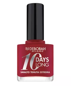 Лак для ногтей Deborah 10 Days Long 886 Vintage Red, 11 мл