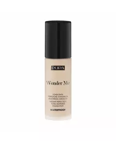 Водостійкий рідкий тональний крем Pupa Wonder Me 009 Alabaster - Neutral, 30 мл