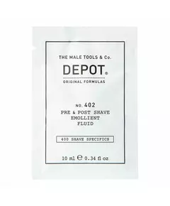 Флюид до и после бритья Depot 400 Shave Specifics No. 402 Essential Oils Soothing, 10 мл
