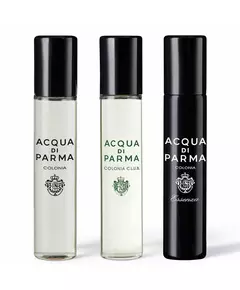 Набір одеколонів Acqua di Parma Colonia Eau De Cologne Unisex, Colonia Futura Eau De Cologne For Men, Colonia Essenza Eau De Cologne For Men, 12 мл