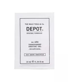 Гель для бритья Depot 400 Shave Specifics No. 406 Ментоловый, 10 мл