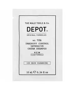Шампунь для очищення волосся Depot 100 Hair Cleansing No. 106 Clear Formula Anti-Dandruff, 10 мл