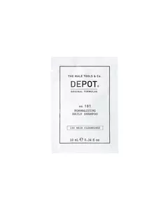 Шампунь для очищення волосся Depot 100 Hair Cleansing No. 101 Botanical Complex Normalizing, 10 мл