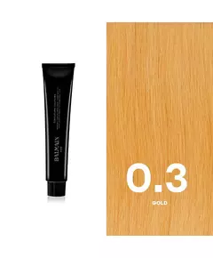 Тонирующий крем-краситель для волос Balmain Professionnel Couleurs Couture 0.3 Gold, 60 мл