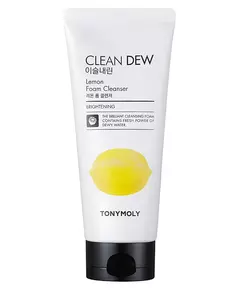 Пінка для очищення обличчя TonyMoly Clean Dew Lemon Brightening, 180 мл