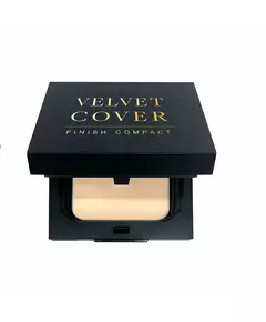 Компактная матирующая пудра Dr. Hedison Velvet Cover Finish 21 Light Beige, 14 г