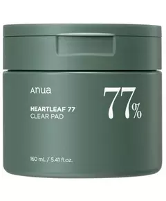 Очищающие диски для снятия макияжа Anua Heartleaf 77%, 70 штук