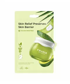 Тканинна маска для обличчя Frudia Delivered From Fruit Avocado Stress Relief, 20 мл