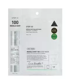 Двухэтапная маска для лица Vt Cosmetics Reedle Shot 100, 25 г