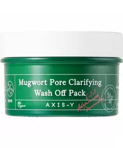 Очищающая глиняная маска для лица Axis-Y Mugwort Pore Cleansing, 160 мл