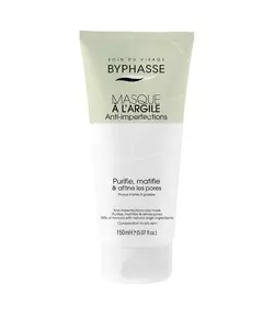 Глиняная маска для лица Byphasse Argile Anti-Imperfection, 150 мл