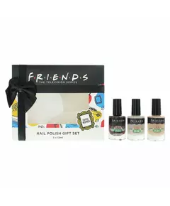 Набор стойких лаков для ногтей Warner Bros Friends Coffee, 3 × 12 мл