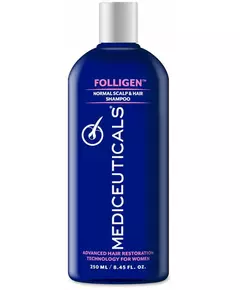 Передова технологія відновлення волосся Mediceuticals шампунь folligen 250 мл
