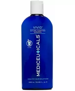 Шампунь для очищения и детоксификации Mediceuticals healthy hair solutions vivid purifying 250 мл