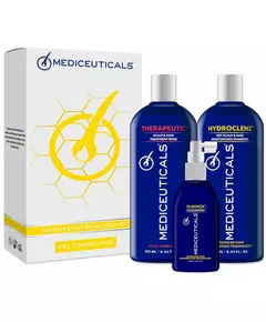 Набор для реконструкции волос Mediceuticals : hydroclenz 250 мл + numinox 125ml + therapeutic 250 мл