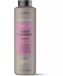 Шампунь для обновления цвета фиолетовых оттенков волос Lakme teknia refresh violet lavender 1000ml