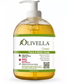 Мило Olivella classic для обличчя та тіла 500мл