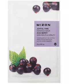 Маска для обличчя Mizon joyful time essence acai berry 23 g
