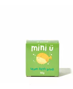 Бомбочка для ванны Mini-U single green 50 g