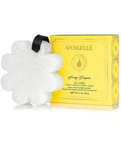 Пенная многоразовая губка для душа Spongelle boxed white flower honey blossom 1 шт