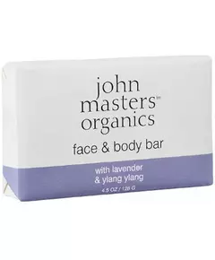 Мило John Masters Organics lavender rose geranium & ylang ylang 128 g