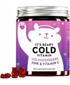 Вітаміни для зміцнення імунітету Bears With Benefits it's beary cold vitamins holunderbeere, vitamin c & zink 60 pcs 150 g