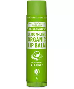 Органический бальзам для губ Dr. Bronner's лимон-лайм 4 г