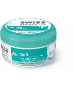 Крем для обличчя та тіла Swiss Image soft hydrating face & body cream 200 мл