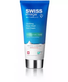 Заспокійливий гель-крем для вмивання обличчя Swiss Image soothing 200 мл