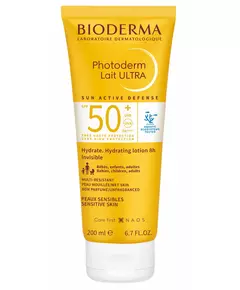 Лосьон Bioderma photoderm lait ultra 50+ moisturising 200 мл