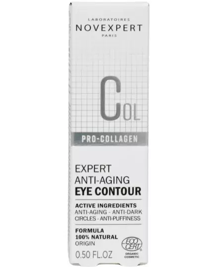 Крем для контура глаз Novexpert pro collagen anti-aging expert 15ml, изображение 2