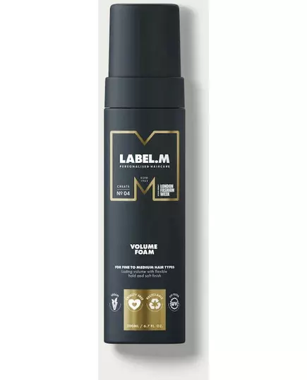 Пена лля волос Label.m volume 200 мл