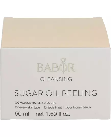 Сахарный пилинг с маслом арганы Babor cleansing sugar oil peeling Babor 50 мл, изображение 2