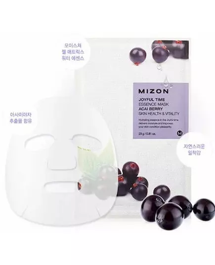 Маска для обличчя Mizon joyful time essence acai berry 23 g, зображення 2