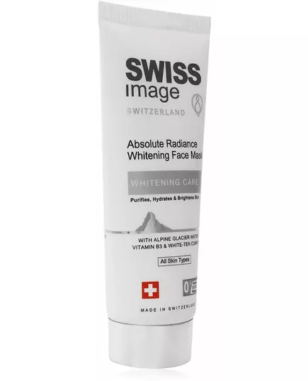 Відбілююча маска для обличчя Swiss Image absolute radiance 75 мл, зображення 2