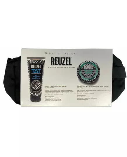 Набір для подорожей Reuzel tat exfoliate & hydrate duo 3 шт, зображення 2