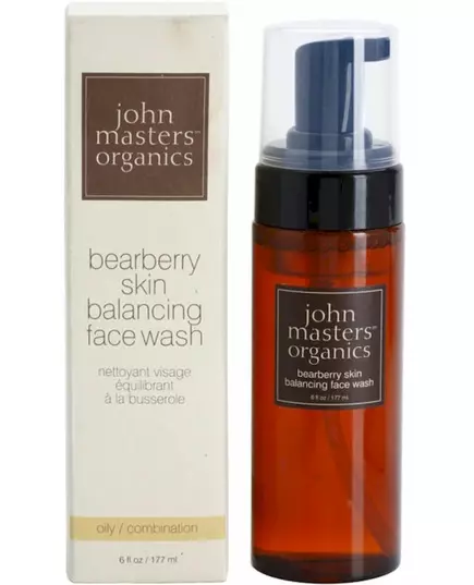 Пенка для умывания John Masters Organics bearberry skin balancing 177 мл, изображение 2