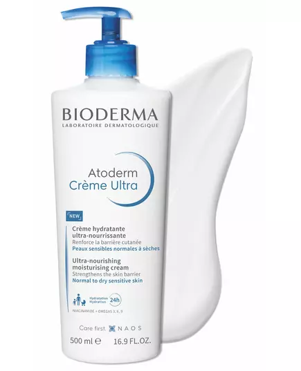Крем Bioderma atoderm ultra nourishing moisturising 500 мл, изображение 2