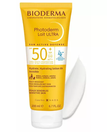 Лосьйон Bioderma photoderm lait ultra 50+ moisturising 200 мл, зображення 2