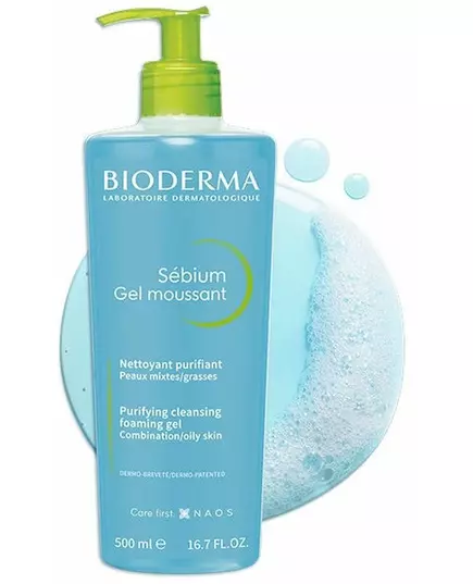 Гель Bioderma sebium purifying 500 мл, зображення 2