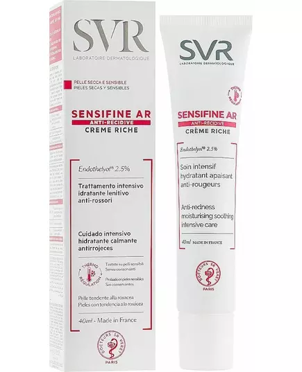 Крем Svr anti-redness moisturizing sensifine ar 40 ml, изображение 2