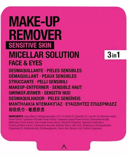Серветки для зняття макіяжу Comodynes micellar solution 20шт, зображення 2